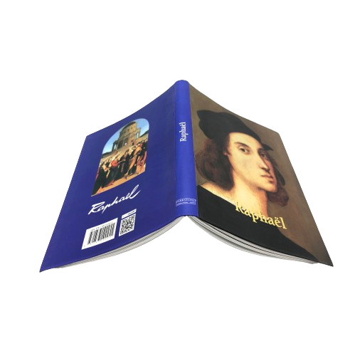 a stack of flexibound books showing their flexible covers
