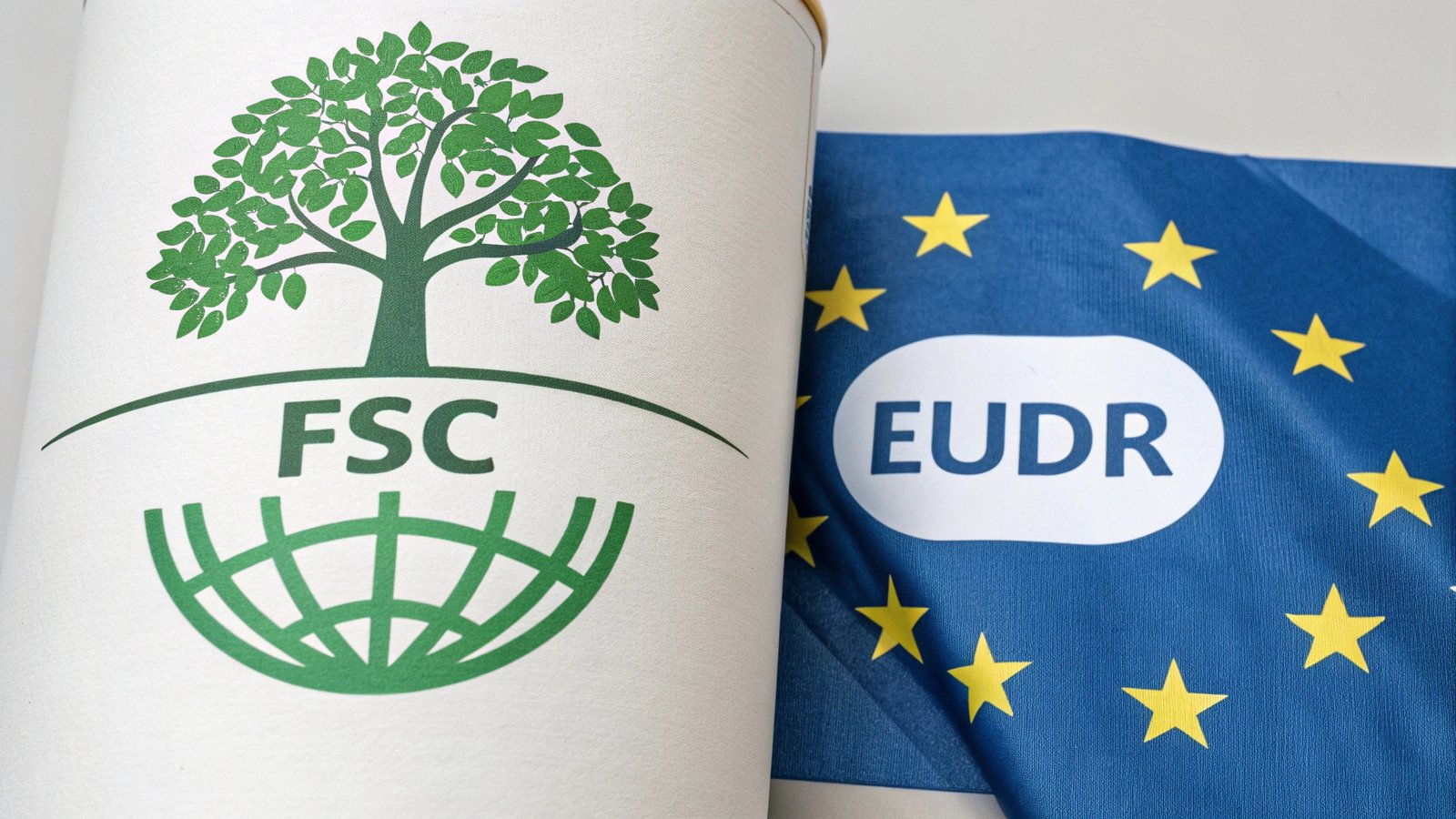 FSC and EUDR logos side by side
