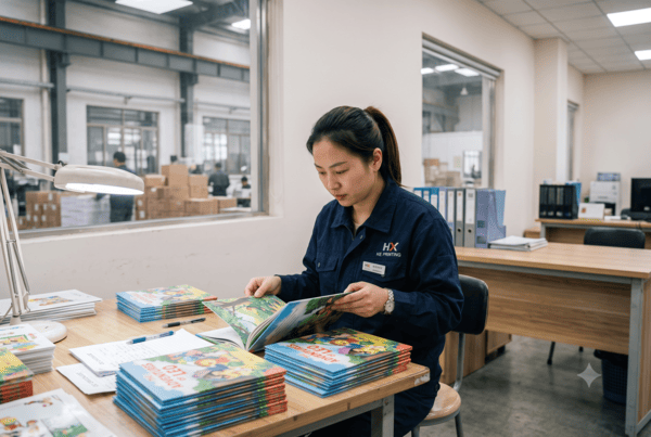Pop-up book movement testing and quality control