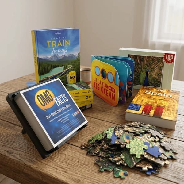 Integrated book printing and board game manufacturing for global publishers