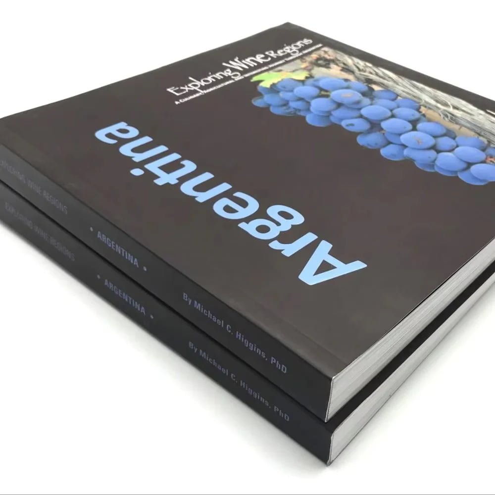 Softcover Book Printing paper binding and finishing details