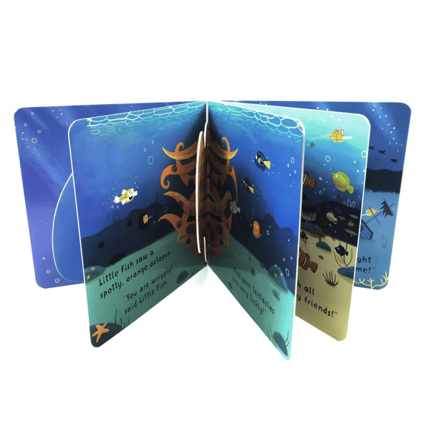 Board book thickness lamination and rounded corner details