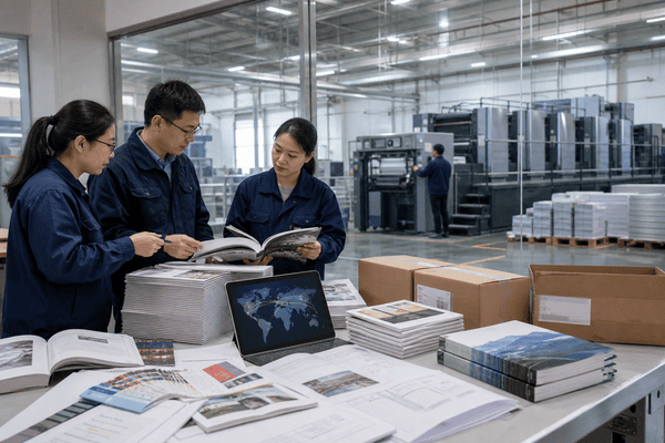book printing in China versus China Plus sourcing