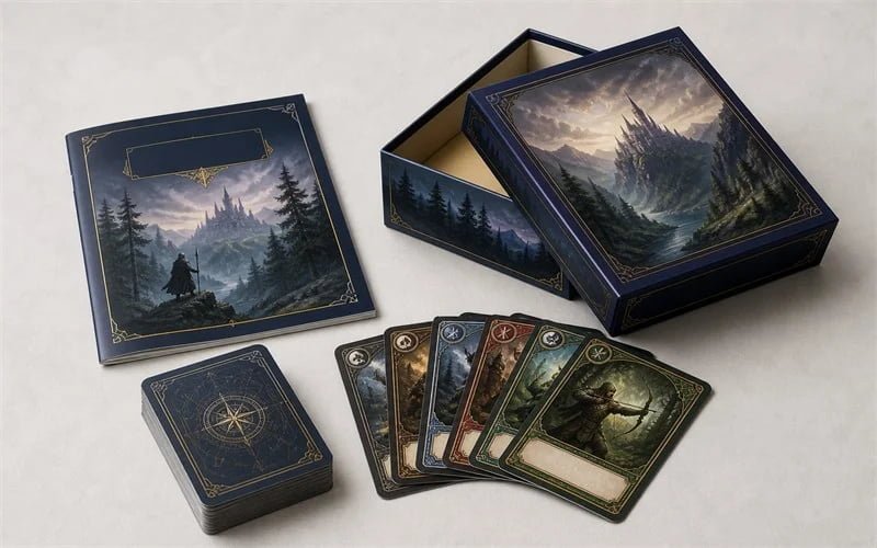 Huaxin printing factory producing board game paper components