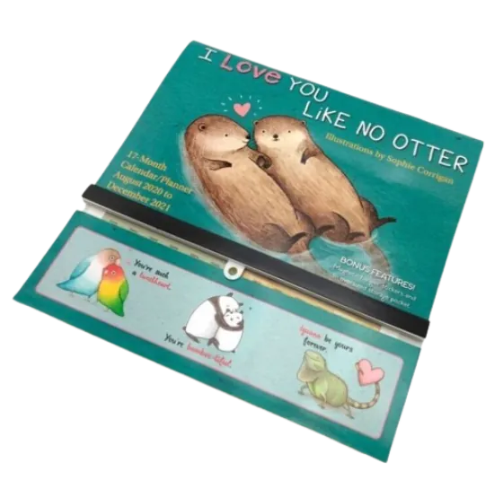 Saddle stitch children's book sample
